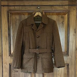 Vintage Houndstooth Norfolk Jacket